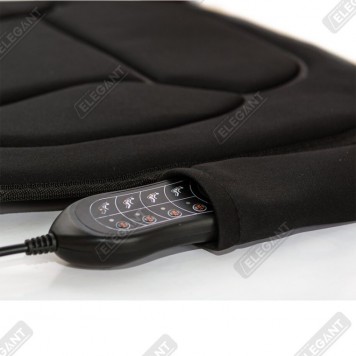 Накидка с подогревом и массажем для автомобильного сиденья Elegant Plus 105х50 см EL 100 601-1