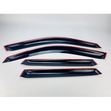 Дефлектори вікон BMW X5 E53 2000-2007 накладні (DEFL) Q2-4