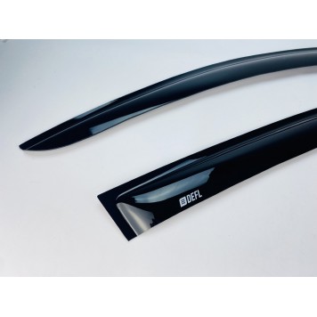 Дефлекторы окон Peugeot Partner 2008-2018 накладные (DEFL) Q2-4
