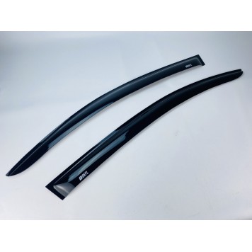 Дефлекторы окон Peugeot Partner 2008-2018 накладные (DEFL) Q2-1