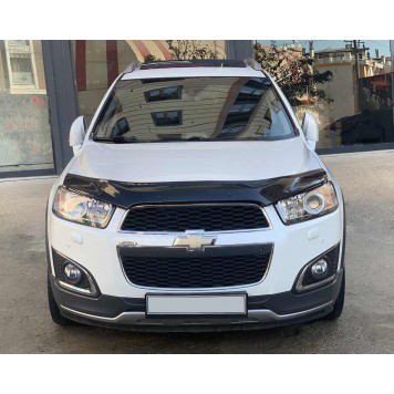 Дефлектор капоту Chevrolet Captiva 2012- EuroCap
