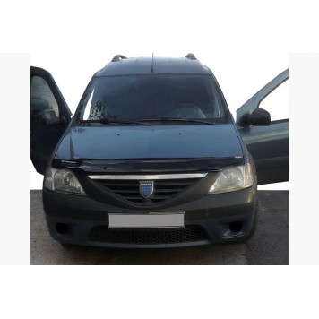 Дефлектор капоту Renault Logan 2008-2013 EuroCap-2