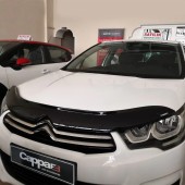 Дефлектор капоту Citroen C4 2011- EuroCap Дефлектор капоту Citroen C4 2011- EuroCap