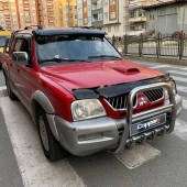 Дефлектор капоту Mitsubishi L200 1996-2006 EuroCap