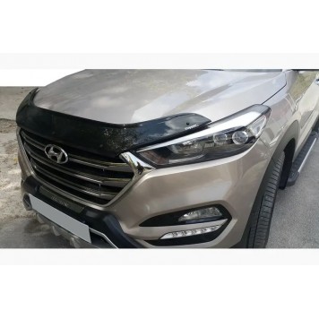 Дефлектор капота Hyundai Tucson 2016+ EuroCap-2