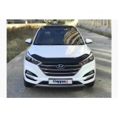 Дефлектор капоту Hyundai Tucson 2016+ EuroCap