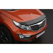 Дефлектор капота Kia Sportage 2010-2015 EuroCap Дефлектор капота Kia Sportage 2010-2015 EuroCap