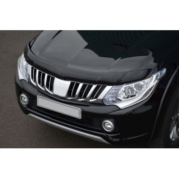 Дефлектор капота Mitsubishi L200 2015-2019 EuroCap