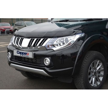 Дефлектор капота Mitsubishi L200 2015-2019 EuroCap-1