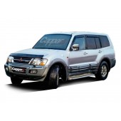 Дефлектор капоту Mitsubishi Pajero 3 EuroCap Дефлектор капоту Mitsubishi Pajero 3 EuroCap