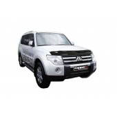 Дефлектор капоту Mitsubishi Pajero 4 EuroCap Дефлектор капоту Mitsubishi Pajero 4 EuroCap