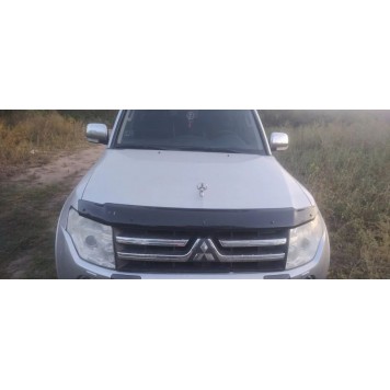 Дефлектор капота Mitsubishi Pajero 4 EuroCap-1