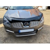 Дефлектор капота Nissan Qashqai 2007-2010 EuroCap Дефлектор капота Nissan Qashqai 2007-2010 EuroCap