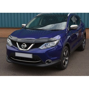Дефлектор капота Nissan Qashqai 2014-2017 EuroCap