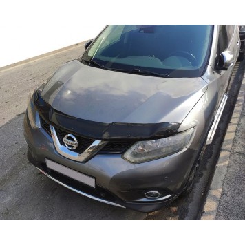 Дефлектор капота Nissan Xtrail 2014+ EuroCap-2
