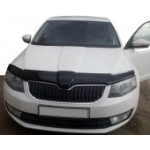 Дефлектор капоту Skoda Octavia 2013-2017 EuroCap