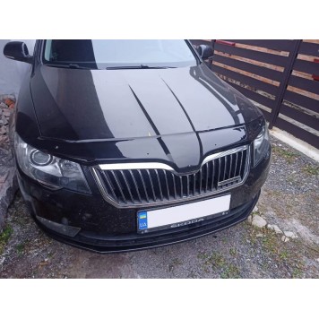Дефлектор капоту Skoda Superb 2013-2015 EuroCap
