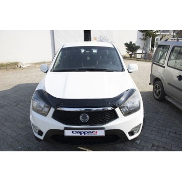 Дефлектор капота SsangYong Korando 2013+ EuroCap-2