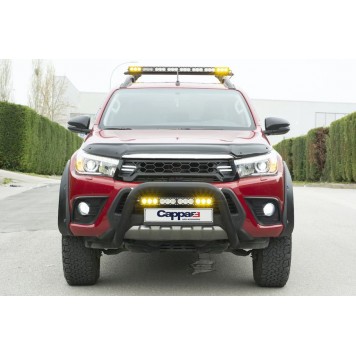 Дефлектор капота Toyota Hilux 2015-2020 EuroCap-2