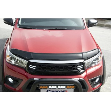Дефлектор капота Toyota Hilux 2015-2020 EuroCap-1
