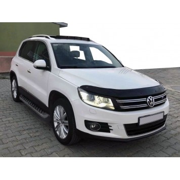 Дефлектор капота Volkswagen Tiguan 2007-2016 EuroCap