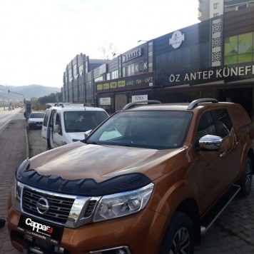 Дефлектор капота Nissan Navara 2016+ EuroCap-2