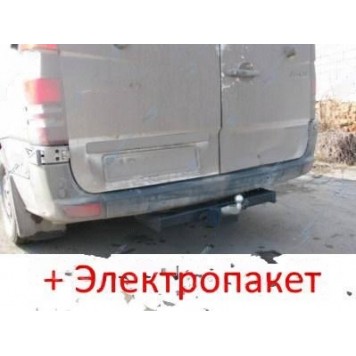 Фаркоп зйомний на Mercedes Sprinter Мікроавтобус / Бортовий (2006--) L=3665/4350 з підніжкою, 