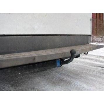 Форкоп съемный на Mercedes Sprinter Микроавтобус (1995-2006) 2 кол. из подножкой L=3550 спарка,