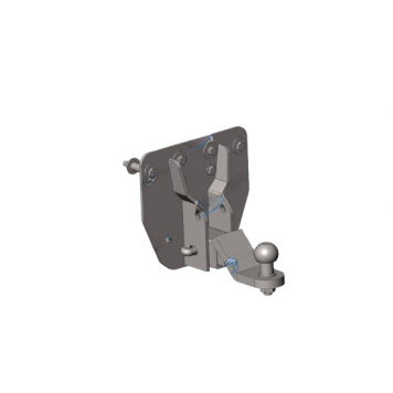 Фаркоп съемный на Toyota Land Cruiser 70 (79) (2022--) 