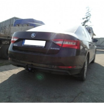 Фаркоп зйомний на SKODA SUPERB 2015-2019