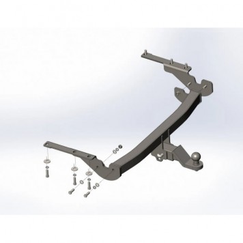 Форкоп съемный на TOYOTA RAV4 XA.3 2006-2013